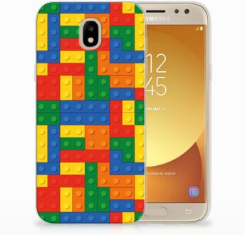 B2Ctelecom Samsung Galaxy J5 2017 TPU Hoesje Design Blokken