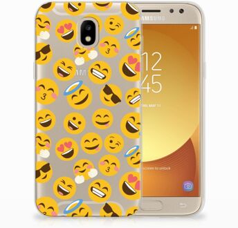 B2Ctelecom Samsung Galaxy J5 2017 TPU Hoesje Design Emoji