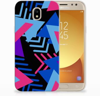 B2Ctelecom Samsung Galaxy J5 2017 TPU Hoesje Design Funky Triangle