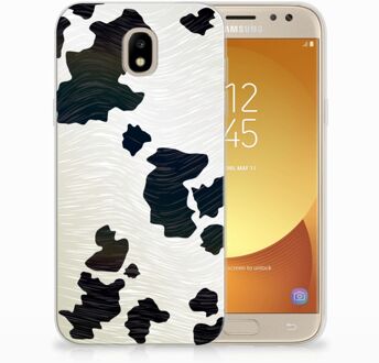 B2Ctelecom Samsung Galaxy J5 2017 TPU Hoesje Design Koeienvlekken