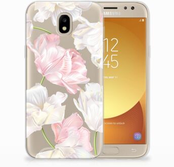 B2Ctelecom Samsung Galaxy J5 2017 TPU Hoesje Design Lovely Flowers