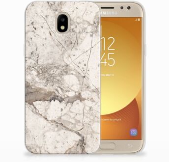 B2Ctelecom Samsung Galaxy J5 2017 TPU Hoesje Design Marmer Beige