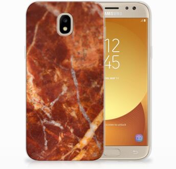 B2Ctelecom Samsung Galaxy J5 2017 TPU Hoesje Design Marmer Bruin