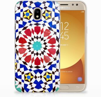 B2Ctelecom Samsung Galaxy J5 2017 TPU Hoesje Design Mozaïek