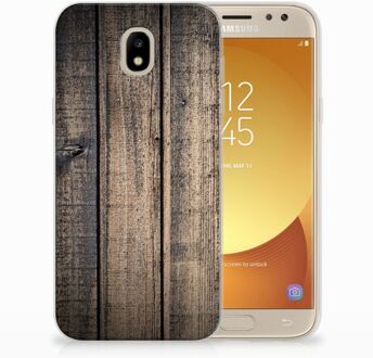 B2Ctelecom Samsung Galaxy J5 2017 TPU Hoesje Design Steigerhout