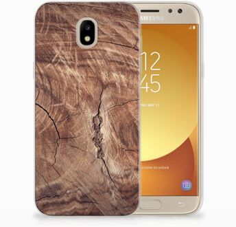 B2Ctelecom Samsung Galaxy J5 2017 TPU Hoesje Design Tree Trunk