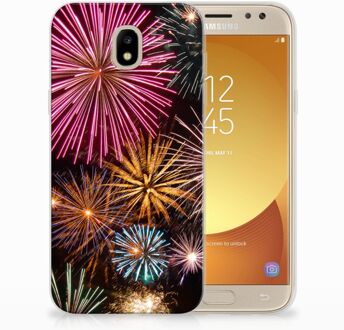 B2Ctelecom Samsung Galaxy J5 2017 TPU Hoesje Design Vuurwerk