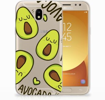 B2Ctelecom Samsung Galaxy J5 2017 Uniek TPU Hoesje Avocado Singing