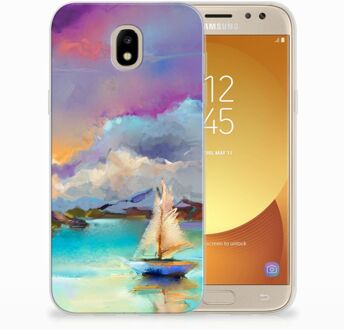 B2Ctelecom Samsung Galaxy J5 2017 Uniek TPU Hoesje Boat