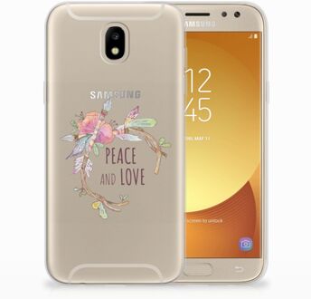 B2Ctelecom Samsung Galaxy J5 2017 Uniek TPU Hoesje Boho Text