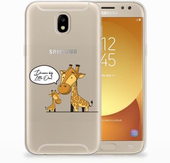 B2Ctelecom Samsung Galaxy J5 2017 Uniek TPU Hoesje Giraffe