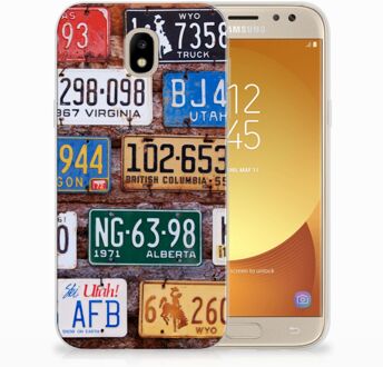 B2Ctelecom Samsung Galaxy J5 2017 Uniek TPU Hoesje Kentekenplaten