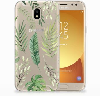 B2Ctelecom Samsung Galaxy J5 2017 Uniek TPU Hoesje Leaves