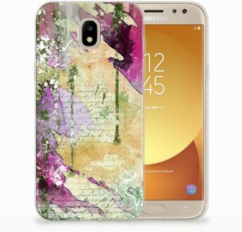 B2Ctelecom Samsung Galaxy J5 2017 Uniek TPU Hoesje Letter Painting