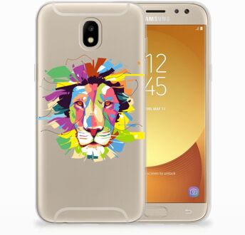 B2Ctelecom Samsung Galaxy J5 2017 Uniek TPU Hoesje Lion Color