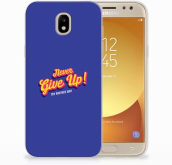 B2Ctelecom Samsung Galaxy J5 2017 Uniek TPU Hoesje Never Give Up