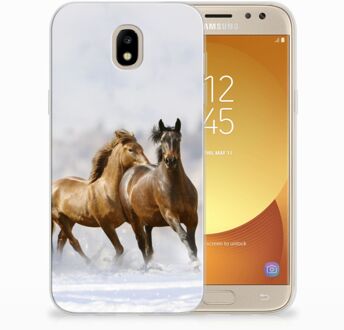 B2Ctelecom Samsung Galaxy J5 2017 Uniek TPU Hoesje Paarden