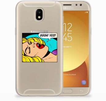 B2Ctelecom Samsung Galaxy J5 2017 Uniek TPU Hoesje Popart Oh Yes