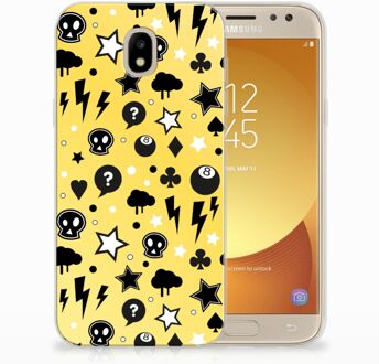 B2Ctelecom Samsung Galaxy J5 2017 Uniek TPU Hoesje Punk Yellow