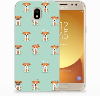 B2Ctelecom Samsung Galaxy J5 2017 Uniek TPU Hoesje Pups