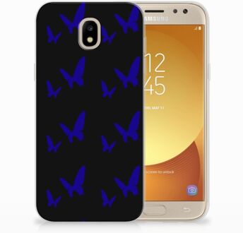 B2Ctelecom Samsung Galaxy J5 2017 Uniek TPU Hoesje Vlinder Patroon