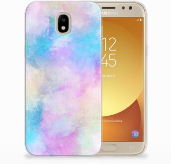 B2Ctelecom Samsung Galaxy J5 2017 Uniek TPU Hoesje Watercolor Light