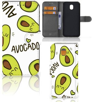 B2Ctelecom Samsung Galaxy J5 2017 Uniek Wallet Book Case Hoesje Avocado Singing