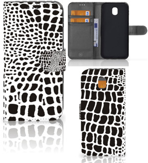 B2Ctelecom Samsung Galaxy J5 2017 Uniek Wallet Book Case Hoesje Slangenprint