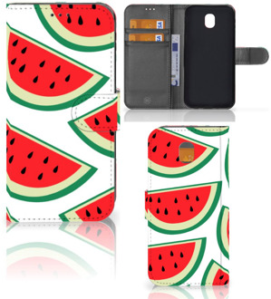 B2Ctelecom Samsung Galaxy J5 2017 Uniek Wallet Book Case Hoesje Watermelons