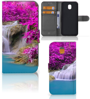 B2Ctelecom Samsung Galaxy J5 2017 Uniek Wallet Book Case Hoesje Waterval