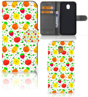 B2Ctelecom Samsung Galaxy J5 2017 Wallet Book Case Hoesje Design Fruits