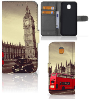 B2Ctelecom Samsung Galaxy J5 2017 Wallet Book Case Hoesje Design Londen