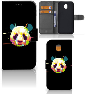 B2Ctelecom Samsung Galaxy J5 2017 Wallet Book Case Hoesje Design Panda Color