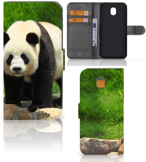 B2Ctelecom Samsung Galaxy J5 2017 Wallet Book Case Hoesje Design Panda