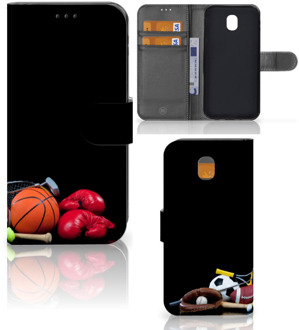 B2Ctelecom Samsung Galaxy J5 2017 Wallet Book Case Hoesje Design Sports