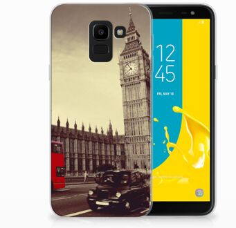 B2Ctelecom Samsung Galaxy J6 2018 TPU Hoesje Design Londen