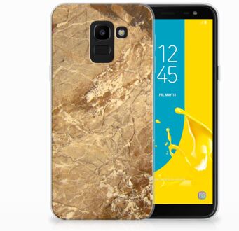 B2Ctelecom Samsung Galaxy J6 2018 TPU Hoesje Design Marmer