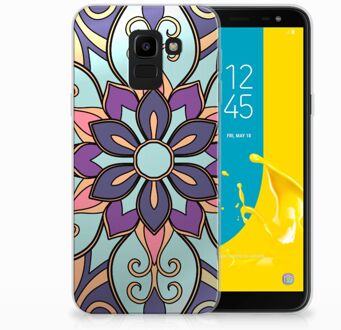 B2Ctelecom Samsung Galaxy J6 2018 Uniek Design TPU Hoesje Mandala