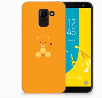 B2Ctelecom Samsung Galaxy J6 2018 Uniek TPU Hoesje Baby Beer