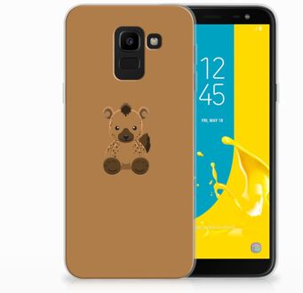 B2Ctelecom Samsung Galaxy J6 2018 Uniek TPU Hoesje Baby Hyena