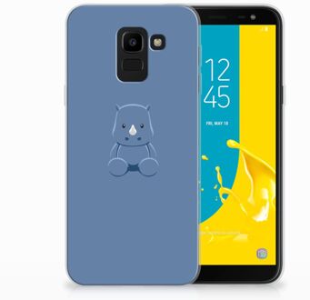 B2Ctelecom Samsung Galaxy J6 2018 Uniek TPU Hoesje Baby Rhino