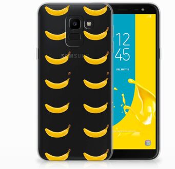 B2Ctelecom Samsung Galaxy J6 2018 Uniek TPU Hoesje Banana