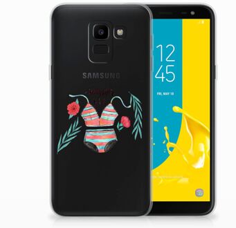 B2Ctelecom Samsung Galaxy J6 2018 Uniek TPU Hoesje Boho Summer