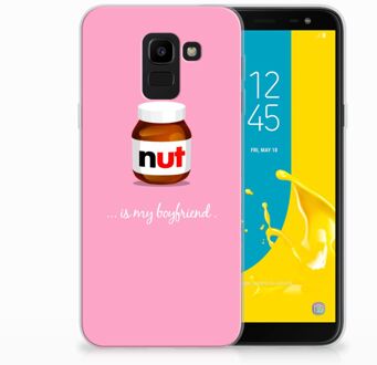 B2Ctelecom Samsung Galaxy J6 2018 Uniek TPU Hoesje Nut Boyfriend