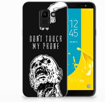 B2Ctelecom Samsung Galaxy J6 2018 Uniek TPU Hoesje Zombie