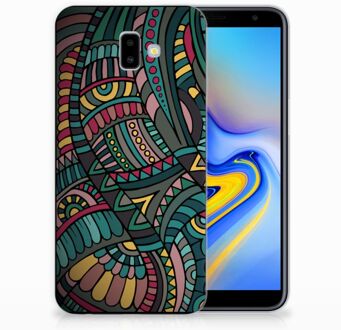 B2Ctelecom Samsung Galaxy J6 Plus (2018) TPU Hoesje Design Aztec