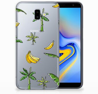 B2Ctelecom Samsung Galaxy J6 Plus (2018) TPU Hoesje Design Banana Tree