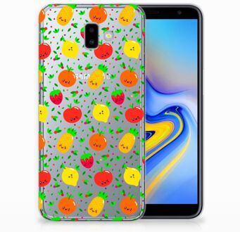 B2Ctelecom Samsung Galaxy J6 Plus (2018) TPU Hoesje Design Fruits