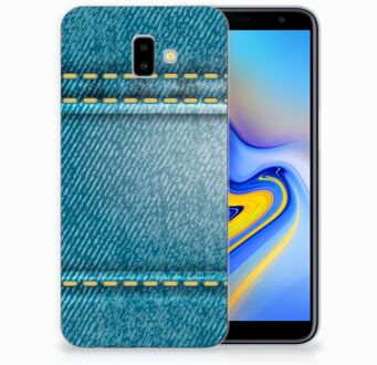 B2Ctelecom Samsung Galaxy J6 Plus (2018) TPU Hoesje Design Jeans