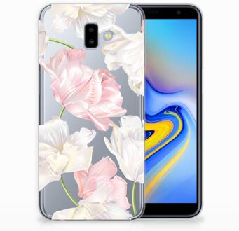 B2Ctelecom Samsung Galaxy J6 Plus (2018) TPU Hoesje Design Lovely Flowers